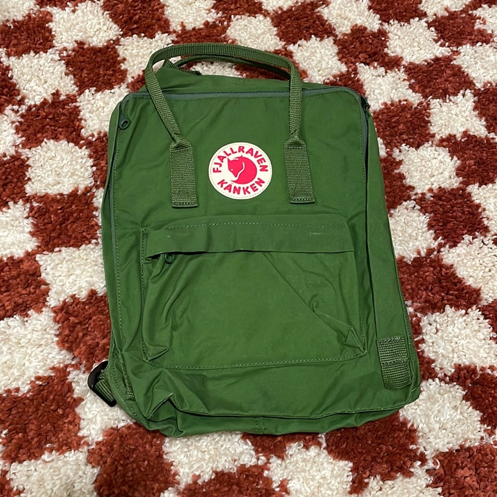 Fjallraven Kanken Green Backpack